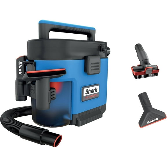 Restored Shark MessMaster Portable Wet and Dry Vacuum for Home, Shop, Garage, 1 Gallon, Corded (Refurbished)