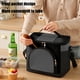 thumbnail image 5 of Xihbxyly Bolsa Térmica para Almuerzo de Gran Capacidad (10 L), Ideal para Picnic, con Correa para El Hombro, Color Negro y Azul., 5 of 7