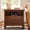 Walnut, variant on 28" Wide Transitional Set of 2 Wood End Table with Charging Station and Solid Wood Legs for Living Room Bedroom Small Spaces Natural
