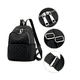 thumbnail image 3 of Cómoda Mochila Multifuncional De Damas De Moda Xtellar negro, 3 of 3