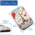thumbnail image 4 of Valentine's Day 12.5x8.2 Inch Armrest Cover Car Armrest Pad Soft Comfortable Furry Printed, 4 of 6