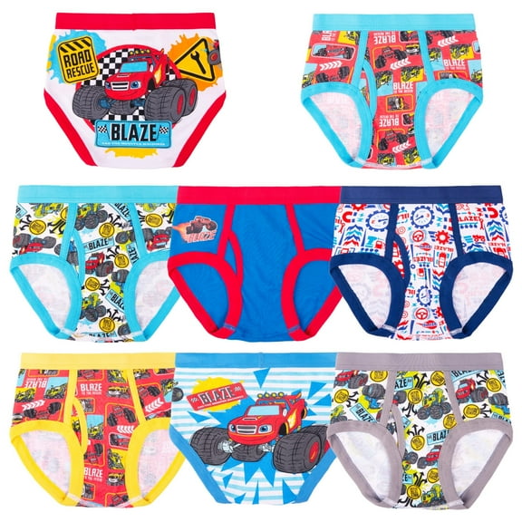 Handcraft Big Boys' Teenage Mutant Ninja Turtle Underwear Briefs 8-pack (8)