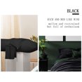 thumbnail image 2 of Unique Bargains 3 Pack 100% Cotton Body Pillow Cases Covers with Zipper Black 20" x 48", 2 of 8