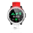 thumbnail image 2 of Reloj inteligente Ritmo cardíaco Presión arterial Oxígeno Reloj de pulsera RECORDATORIO DE CLAVE DE PLAZO DE SUEÑO ABS PC Deportes Pulsera Cronómetro Red 1.28-pulgada Inevent EL005779-02B, 2 of 7