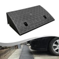 thumbnail image 1 of qifei Plastic Kerb Ramp Non-Slip Threshold Ramp 120mm Height for Cars Going Uphill, 1 of 9