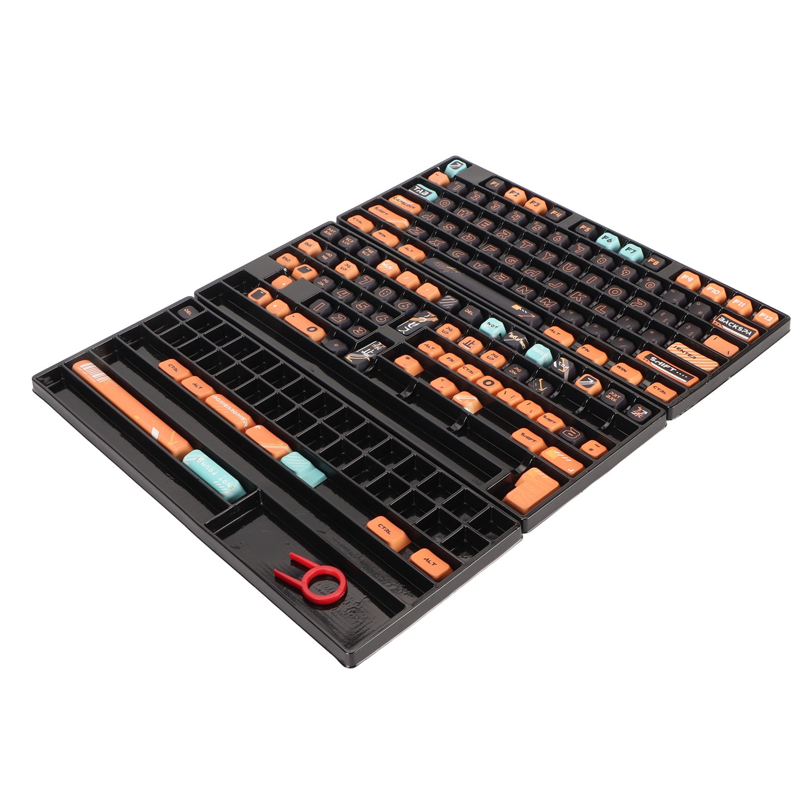DIY Keycaps Set, Keyboard Keycaps Set Decorative 141 Keys XDA Height  For 87 Mechanical Keyboard For 98 Mechanical Keyboard