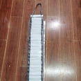 thumbnail image 4 of Vinyl Roll Holder 24-Grids Oxford-Cloth Transfer Roll Organizer Weatherproof Wall-Mount Storage Organizer Adjustable Lightweight Hanging Container, 4 of 8