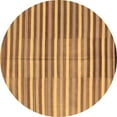 thumbnail image 1 of Ahgly Company Indoor Round Southwestern Brown Country Area Rugs, 6' Round, 1 of 4