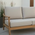 thumbnail image 3 of Amazonia Atacama 2-SeaterFSC Certified Teak and Sunbrella Cushions Patio Sofa, Seating Capacity: 2, 3 of 9