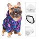 thumbnail image 3 of Fotbe Blue Skull Rose Sudadera con Estampado para Perros Pequeños – Suéter con Capucha para Mascotas, Tela Suave de Forro Polar con Bolsillo-X-Large, 3 of 7