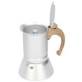 thumbnail image 2 of Tbest 150ml Coffee Maker Moka Pot Stainless Steel Coffee Pot For Induction Cooker Use, 2 of 8