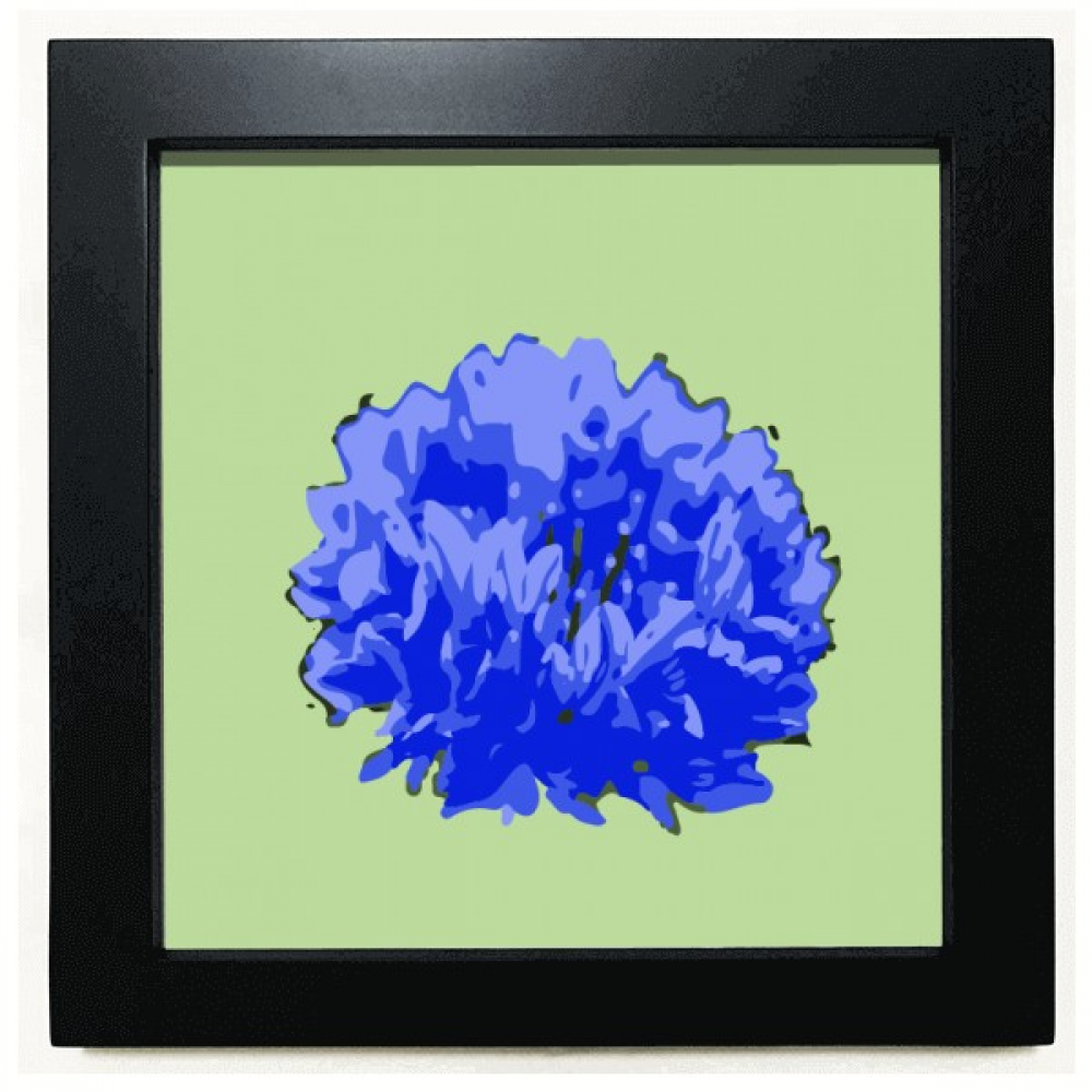 Cornflower Honey German Europe Black Square Frame Picture Wall Tabletop