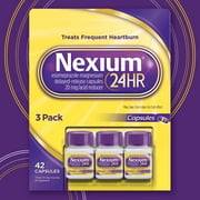 Nexium 24HR Capsules Acid Reducer, 20 mg, 42 Ct