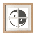 thumbnail image 1 of Taichi Cadre Art Déco Mode Murale Table 4 Ouvertures Photo, 1 of 3