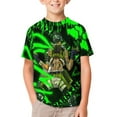 thumbnail image 2 of Apex Legends Octane Kids Short Sleeve Tee Shirt Novelty Crewneck T-Shirts Unisex Summer Blouse Tops for Boys Girls 100CM, 2 of 8