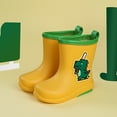 thumbnail image 2 of XIMIN Kids Rainboots Girls' Cute Cartoon Bunny Rain Boots Boys Rainboots Kids Soft Bottom Fashion Rain Boots Toddler Rain Shoes Easy-on Boots, 2 of 8