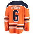 thumbnail image 2 of Adam Larsson Oilers d'Edmonton LNH Fanatics Chandail Domicile Breakaway, 2 of 2