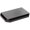 Black, variant on Plymor Clear Acrylic Beveled Corner-Cut Rectangular Display Base, 4" W x 2" D x 0.75" H