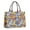 Halloween Cute Icons, variant on Large Capacity Tote Bag,Halloween Cute Icons on Pink Pattern Handbag Fashion Luxury Tote Bag,15.7"x13"x 5.1" Inches,Laptop Compatible