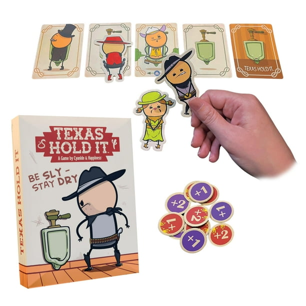 Juego de cartas Joking Hazard Texas Hold It Wild West Bathroom