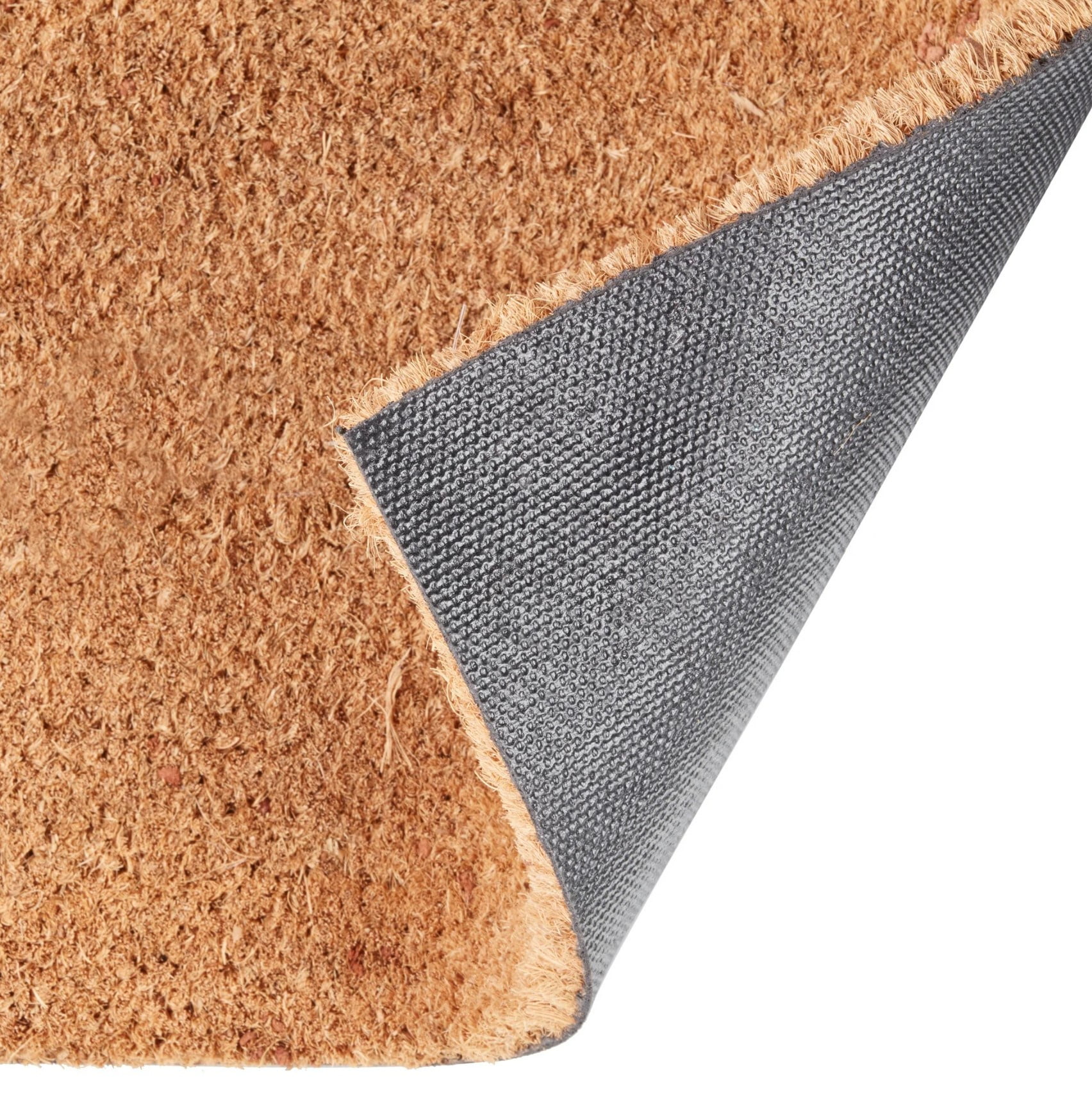 Mainstays Brown Coir Outdoor Doormat, 18" x 30", 2 Count