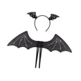 thumbnail image 4 of Conjunto de disfraz de Halloween con accesorios fotográficos y alas de para presentación de baile de graduación, 4 of 9