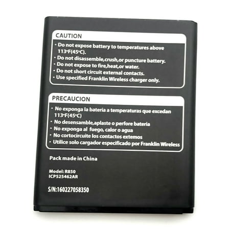 2450mAh Replacement Li-ion Battery for Franklin Wireless R850 Mobile Hotspot