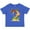 Royal Blue, variant on Inktastic I'm O-fish-ally Two Cute Clownfish Second Birthday Boys or Girls Toddler T-Shirt