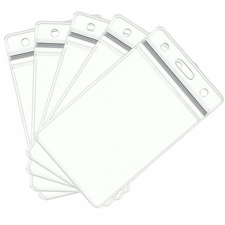 

wendunide tools Clear Soft Sleeve with Waterproof Type Resealable Zip 5/10/20 PCS A