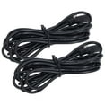 thumbnail image 4 of Cable de extensión de luz solar LED de 2 piezas Cable de conexión de alimentación de monitoreo 5,5 x 2,1 mm DC12V 24V, 4 of 12