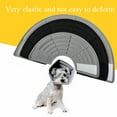 thumbnail image 6 of BESTSKY Dog Cone,Lightweight and Soft Dog Neck Collar,Post-Surgery Protection Dog Cone Collar,Black,M, 6 of 6