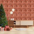 thumbnail image 3 of Arthome Peel and Stick Brick Wallpaper 17''x120'' Self Adhesive Contact Paper Waterproof Vinyl Film Wall Paper for Room,Fireplace,Stair and Christmas Holiday Decoration(Red), 3 of 7