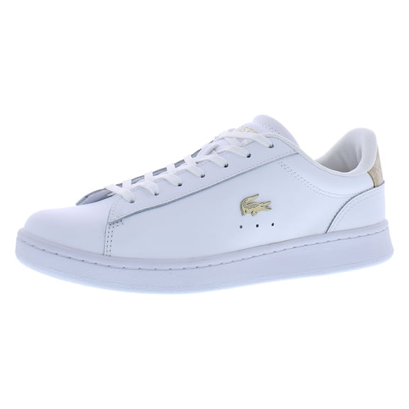 Lacoste Carnaby Set 224 Leather Womens Shoes Size 7.5, Color: White