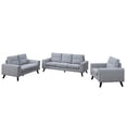thumbnail image 3 of Topline Home Furnishings Causeuse en chenille, 3 of 5