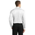thumbnail image 2 of Port Authority Silk Touch Performance Long Sleeve Polo-4XL (White), 2 of 2