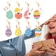 thumbnail image 5 of 8x de Pascua Decoraciones Colgantes Colgante de Pascua Artesanía Novedad Arte Ligero Decoración de Pascua Adorno Colgante para Regalo Hotel, 5 of 9