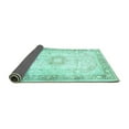 thumbnail image 2 of Ahgly Company Indoor Rectangle Persian Turquoise Blue Traditional Area Rugs, 8' x 12', 2 of 4