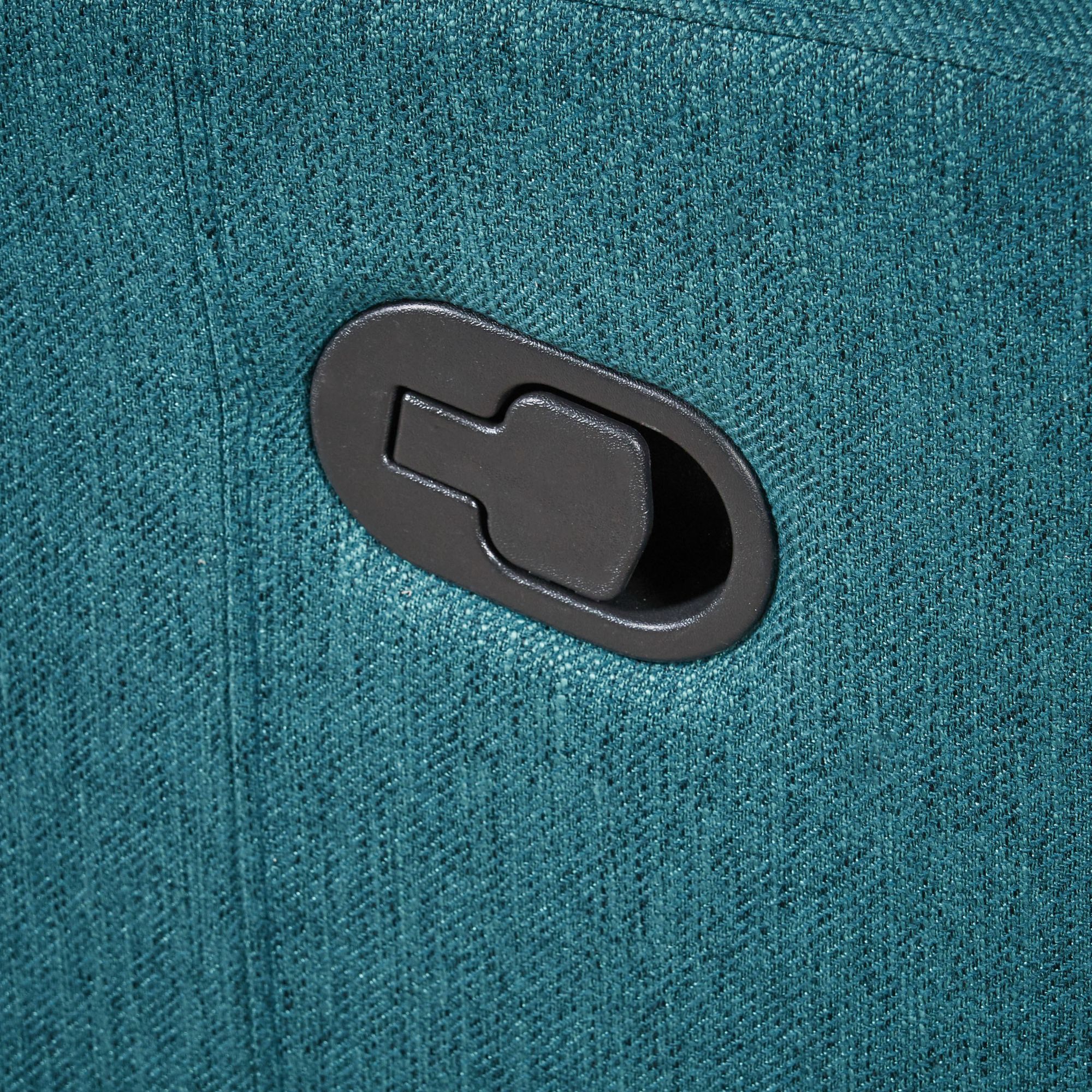 Noble House Warren Standard Fabric Glider Swivel Push Back Nursery Recliner, Blue