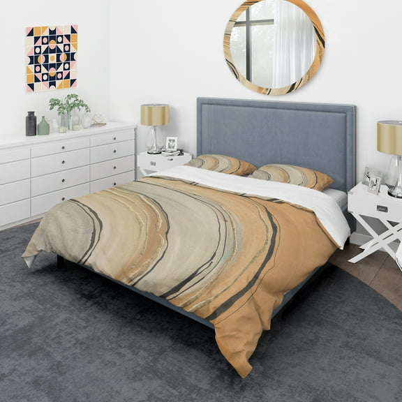 Designart 'Glam Canion II' Glam Duvet Cover Set