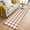 Beige, variant on Navy Blue Check Bathroom Rug Washable 2x3 Entryway Rug Non Slip Farmhouse Buffalo Plaid Blue Front Door Mat Low Pile Indoor Doormat Throw Floor Carpet for Kitchen Bedroom Entrance
