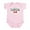 Petal Pink, variant on CafePress - Made In Canada Infant Bodysuit - Baby Light Bodysuit, Size Newborn - 24 Months