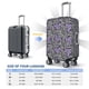 thumbnail image 4 of Balery Purple Butterflies Funda de equipaje, fundas para maletas, elástica, lavable, protector de maletas, compatible con maletas de 18 a 32 pulgadas-X-Large, 4 of 7