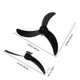 thumbnail image 2 of FONDOTIN Indoor Use Fan Leaves Ceiling Fan Blade Brackets Plastic 1Pack, 2 of 8