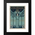 thumbnail image 2 of Melchior Lechter 14x18 Black Modern Framed Museum Art Print Titled - Large Berlin Art Exhibition (Large Berlin Art Exhibition) (Approx. 1897), 2 of 5