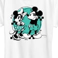 thumbnail image 3 of Disney - Mickey And Minnie Mouse - Women's Short Sleeve Graphic T-Shirt, 3 of 5