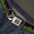thumbnail image 2 of Buckle-Down Belt, Seatbelt Buckle Belt, DC Equalizer, 30 to 44 Inches, 2 of 9