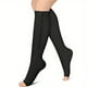 thumbnail image 4 of Calcetines De Compresión Sin Dedos Unisex, Calcetines De Rodilla Con Cremallera Lateral, Calcetines Para Prevención De Venas Varicosas, 4 of 4