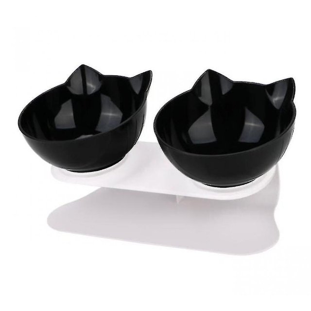 Tazón de comida antideslizante con soporte Cat Dog Water Bowl.yt