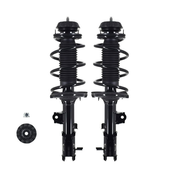 Pair Front Left-Right Quick Complete Strut-Coil Spring For 2012-2017 Kia Rio