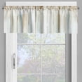thumbnail image 5 of Ambesonne Farmhouse Valance Pack of 2, Modern Rustic Cottagecore, 54"X12", Dark Mustard White Dusk, 5 of 5